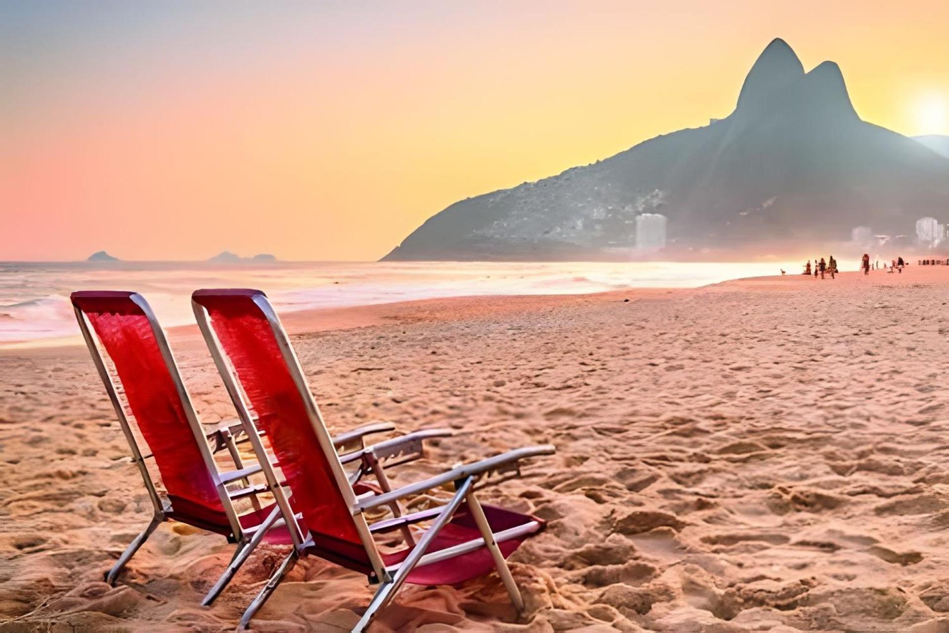Top! Amplo E Elegante. 3 Quartos Em Copa Para 6 Rio de Janeiro Exteriör bild